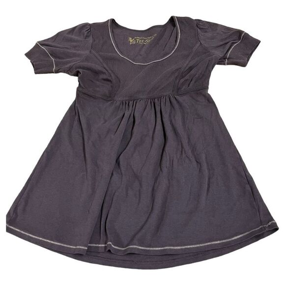 Victorias Secret Tee Shop Women's Purple Vintage Retro T-Shirt Size Large - Picture 6 of 6